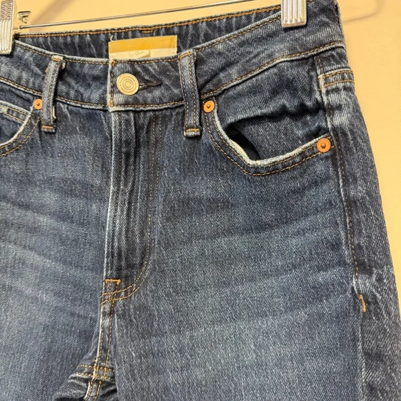 Goldie Blues 90s Flare & Wide Leg Jeans Size 0 High Rise Curvy Women’s Bell - Picture 9 of 16